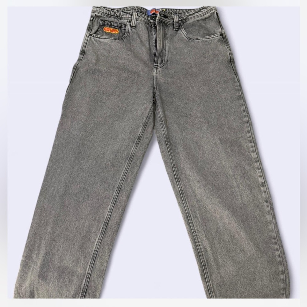 Classic Gray Relaxed Men's Jeans